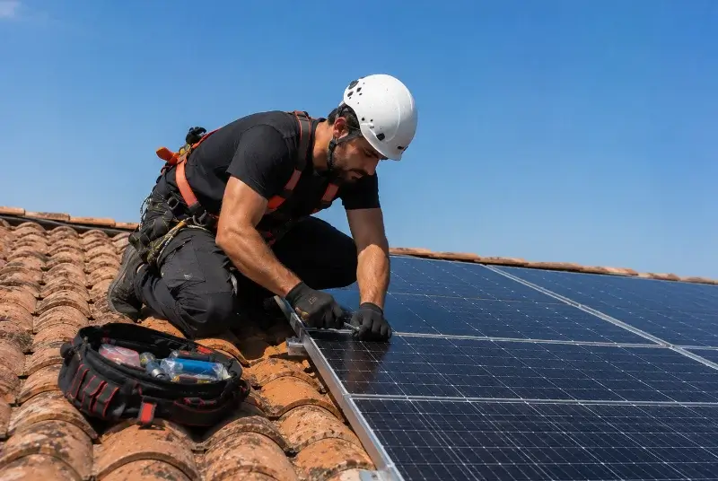 Maintenance et monitoring de panneaux solaires à Neewiller-près-Lauterbourg
