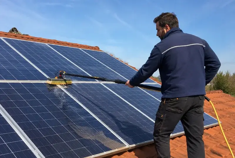 Nettoyage et entretien de panneaux solaires à Neewiller-près-Lauterbourg
